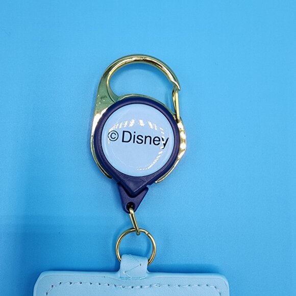 Loungefly Disney Lilo and Stitch Scrump Bedtime Retractable Lanyard ID Holder - Picture 8 of 10